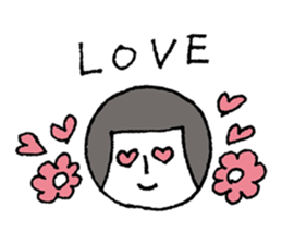 Kao girl sticker #4093013