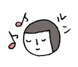 Kao girl sticker #4093015