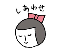 Kao girl sticker #4093019
