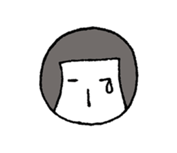 Kao girl sticker #4093033