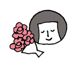 Kao girl sticker #4093039