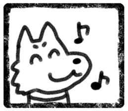 Seal of dog sticker #4093139