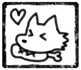 Seal of dog sticker #4093153