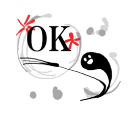 Ghost of Claris(black) sticker #4093996