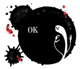 Ghost of Claris(white) sticker #4094245