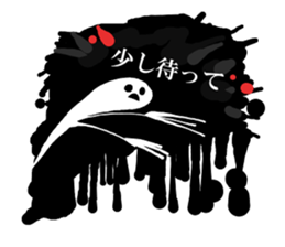 Ghost of Claris(white) sticker #4094247