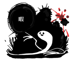 Ghost of Claris(white) sticker #4094256