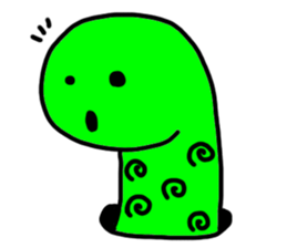 Hiroshima Spotted garden eel's sticker #4094349