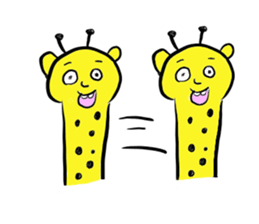 eyebrow/animal sticker #4094481