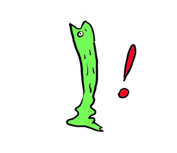 eyebrow/animal sticker #4094510