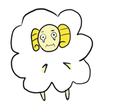 eyebrow/animal sticker #4094512