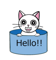 Gigi the cat 3 sticker #4094520