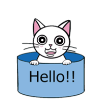 Gigi the cat 3 sticker #4094520