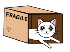 Gigi the cat 3 sticker #4094528