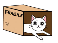 Gigi the cat 3 sticker #4094528