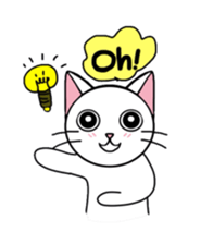 Gigi the cat 3 sticker #4094529