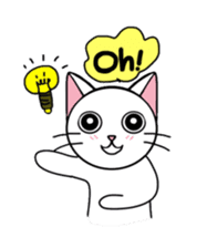 Gigi the cat 3 sticker #4094529