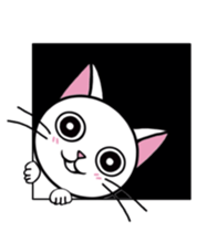 Gigi the cat 3 sticker #4094531