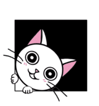 Gigi the cat 3 sticker #4094531