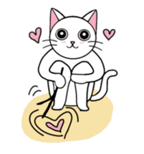 Gigi the cat 3 sticker #4094536