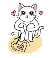 Gigi the cat 3 sticker #4094536