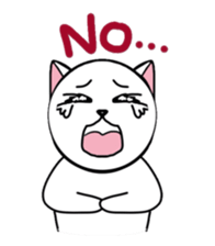 Gigi the cat 3 sticker #4094542