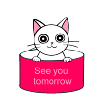 Gigi the cat 3 sticker #4094543