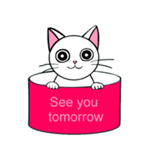 Gigi the cat 3 sticker #4094543