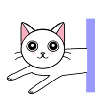 Gigi the cat 3 sticker #4094545