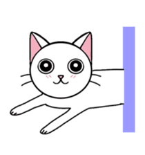 Gigi the cat 3 sticker #4094545