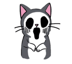 Gigi the cat 3 sticker #4094546