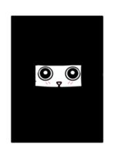 Gigi the cat 3 sticker #4094550