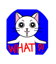 Gigi the cat 3 sticker #4094552