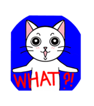 Gigi the cat 3 sticker #4094552