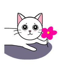 Gigi the cat 3 sticker #4094556