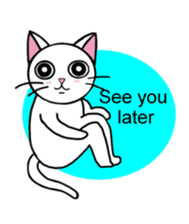 Gigi the cat 3 sticker #4094558