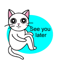 Gigi the cat 3 sticker #4094558