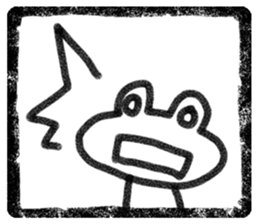 Seal of frog sticker #4094605