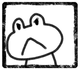 Seal of frog sticker #4094610