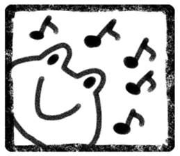 Seal of frog sticker #4094619