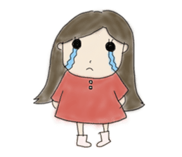 Always , at any time , girl sticker #4094807