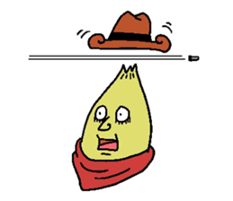 Bean & Corn sticker #4095189