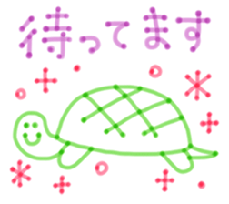 Felt-tip pen sticker sticker #4095351