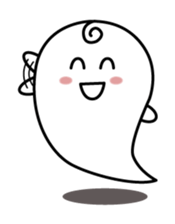 Haunted family stamp sticker #4095526