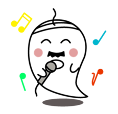 Haunted family stamp sticker #4095549