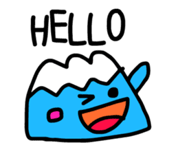 FUJI(English ver) sticker #4095600