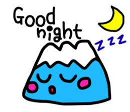 FUJI(English ver) sticker #4095602