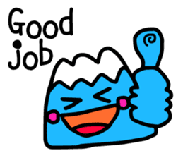 FUJI(English ver) sticker #4095605