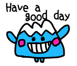 FUJI(English ver) sticker #4095609