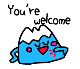 FUJI(English ver) sticker #4095629